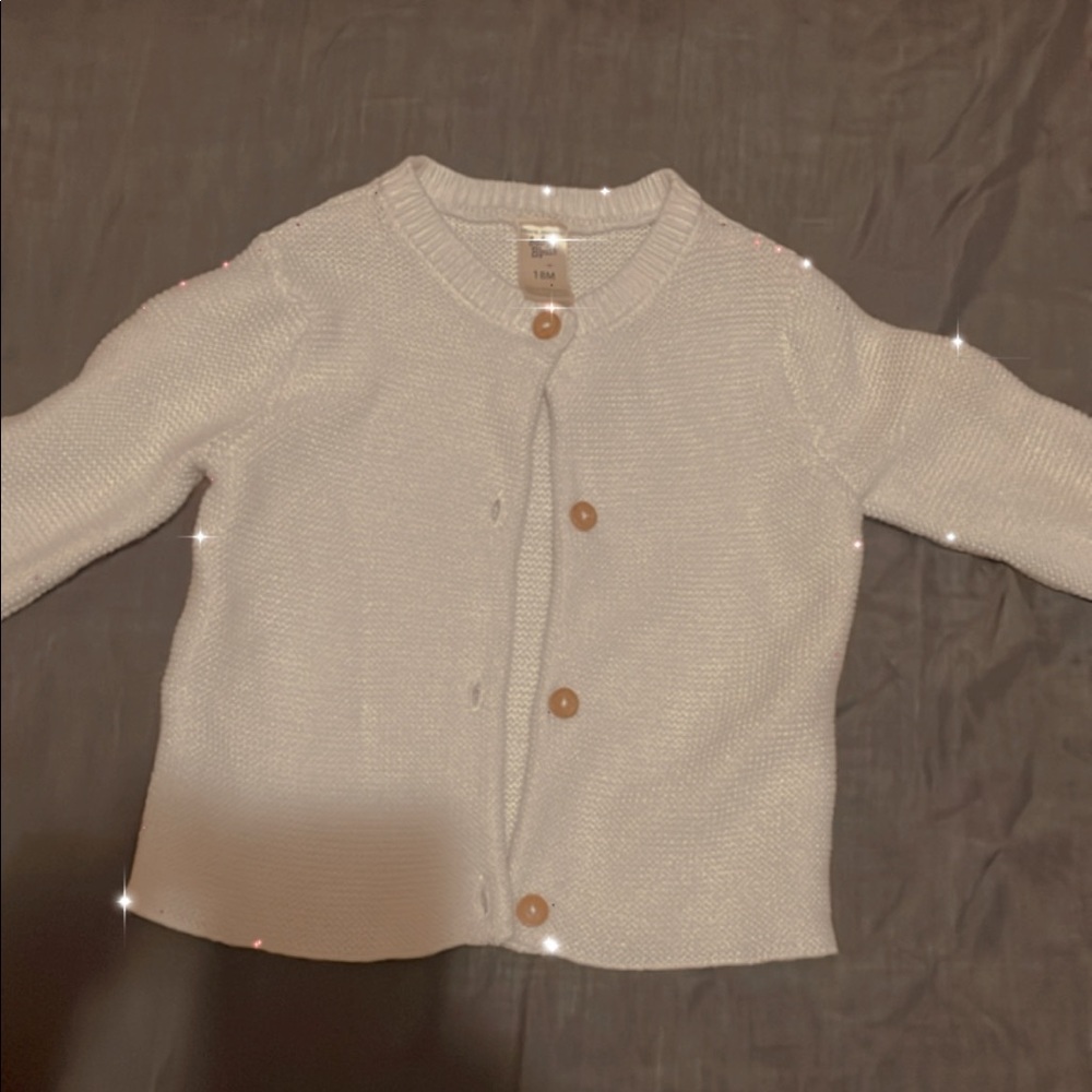 New white sweater